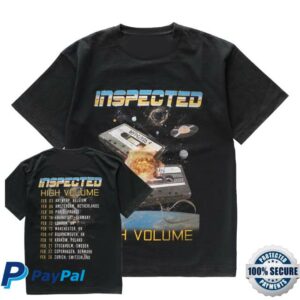 Inspected Merch Shop Store Tour Tee Vintage Black