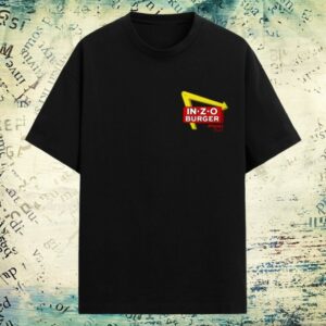 Inzo Music Merch Store In-Z-O Menu Tee Black