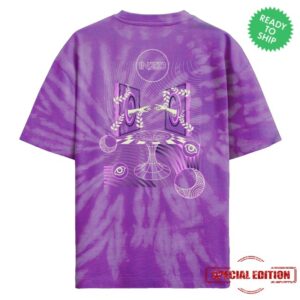 Inzo Music Merch Store Portals Of Reflection Tie Dye Tee