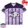 Inzo Store Merch Floral Nebula Football Jersey