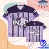 Inzo Store Merch Floral Nebula Football Jersey
