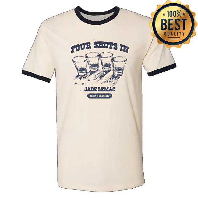 Jade Lemac Merch Store Four Shots In Ringer Tee 2 Jade Lemac Merch Store Four Shots In Ringer Tee