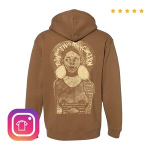 Jill Scott Store Merch Twtmc Brown Monochrome Hoodie