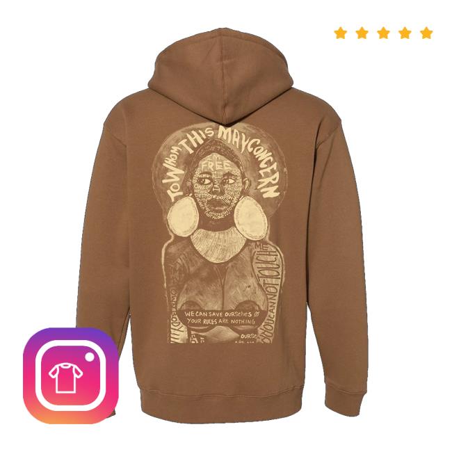 Jill Scott Store Merch Twtmc Brown Monochrome Hoodie 3 Jill Scott Store Merch Twtmc Brown Monochrome Hoodie
