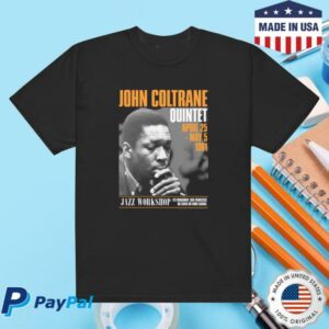 John Coltrane Merch Shop Store Jazz Workshop 1961 T-Shirt