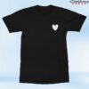 John Lennon Merch Store Heart T-Shirt Black 4 John Lennon Merch Store Heart T-Shirt Black