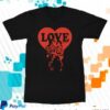 John Lennon Merch Store Love Is Real T-Shirt Black 5 John Lennon Merch Store Love Is Real T-Shirt Black