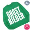 Justin Bieber Music Merch Shop Store Ghost Bieber Crewneck