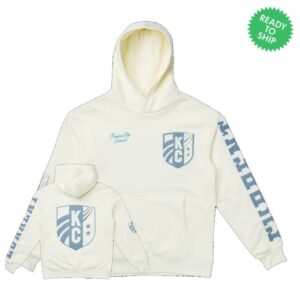 Kansas City Current Team Store Merch Shop Kc Current Denim Detail Hoodie