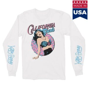 Katy Perry Store Merch Shop California Gurls Long Sleeve T-Shirt