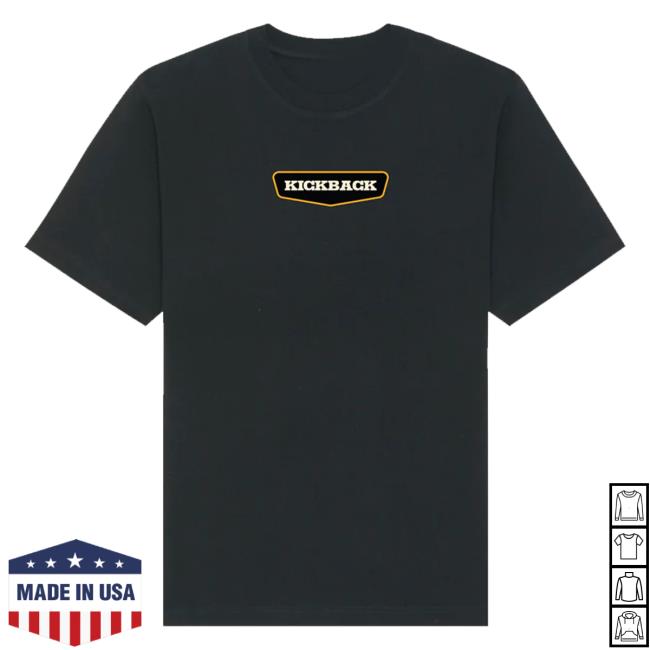 Kickback Merch Shop Kb Chest Logo T-Shirt