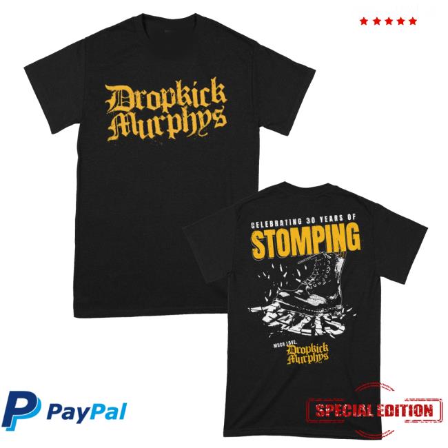 Kingsroad Merch Shop Store Dropkick Murphys 30 Years Of Stomping Nazis Shirt 2 Kingsroad Merch Shop Store Dropkick Murphys 30 Years Of Stomping Nazis T-Shirt