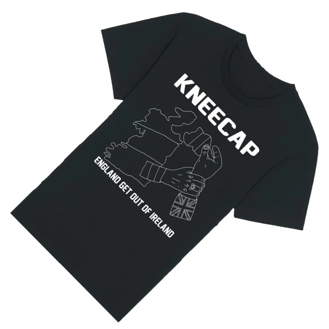 Kneecap Merch England Get Out Of Ireland Tee Black 3 Kneecap Merch England Get Out Of Ireland Tee Black