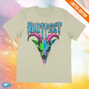 Knotfest Merch Shop Store Pencil Sketch Goat T-Shirt