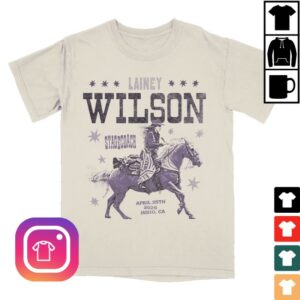 Lainey Wilson Store Merch Stagecoach Rider T-Shirt
