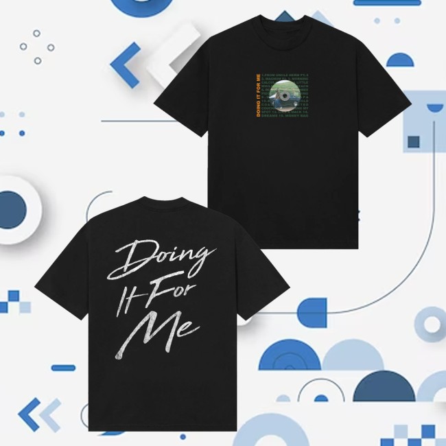 Larry June Merch Store Cd T-Shirt Black 4 Larry June Merch Store Cd T-Shirt Black