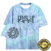 Level Up Shop Merch Store Level Up Ghost Summoning Circle Tie Dye Tee