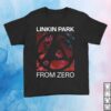 Linkin Park Merch Shop Store From Zero Texture Black Tee