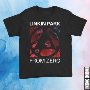 Linkin Park Merch Shop Store From Zero Texture Black Tee