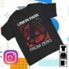 Linkin Park Merch Shop Store From Zero Texture Black Tee