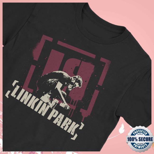 Linkin Park Merch Shop Store Vintage Meteora Spray Black Tee