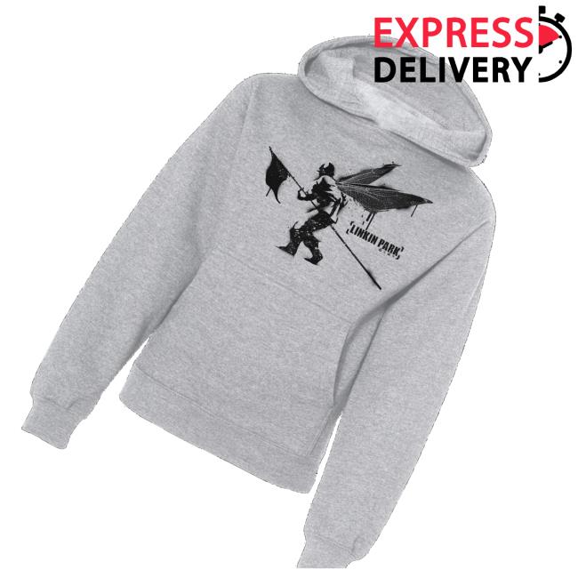 Linkin Park Store Merch Street Soldier Youth Heather Grey Hoodie 3 Linkin Park Store Merch Street Soldier Youth Heather Grey Hoodie