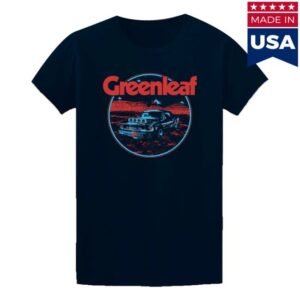 Lo-Fi Store Merch Greenleaf Desert Car Shirt Navy