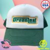 Lo-Fi Store Merch Greenleaf New Logo Trucker Hat Green-White 5 Lo-Fi Store Merch Greenleaf New Logo Trucker Hat Green-White