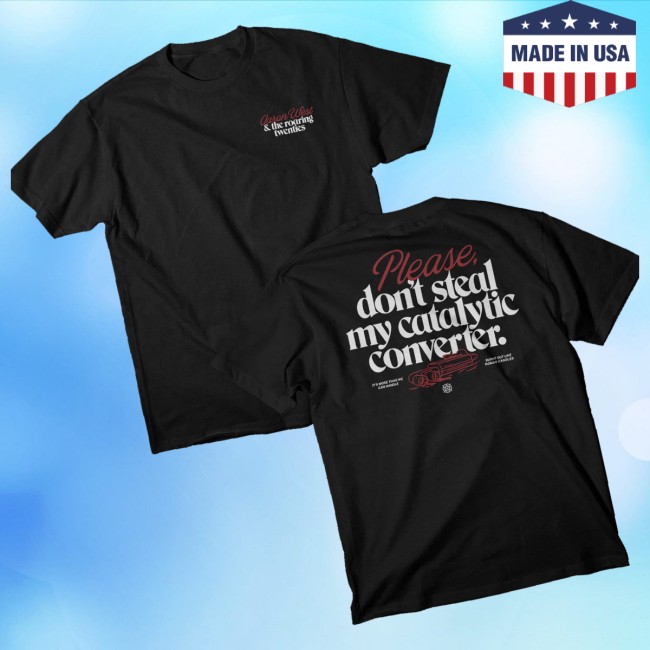 Loneliest Place On Earth Merch Store Aaron West And The Roaring Twenties Catalytic Converter Shirt Black