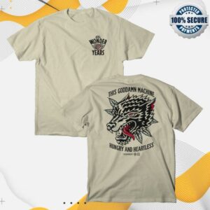 Loneliest Place On Earth Merch Store The Wonder Years Wolf Tattoo Shirt