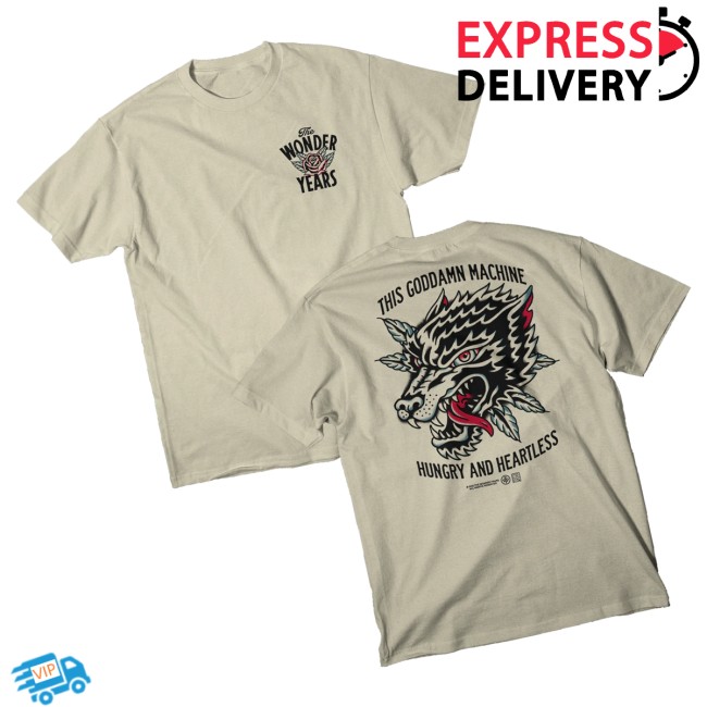 Loneliest Place On Earth Merch Store The Wonder Years Wolf Tattoo Shirt