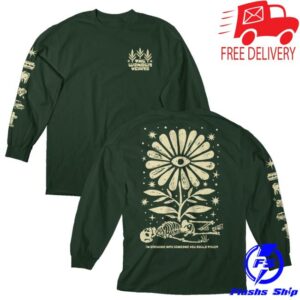 Loneliest Place On Earth Shop Merch Store The Wonder Years Skeleton Flower Long Sleeve