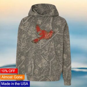 Luke Grimes Music Merch Shop Red Bird Camo Hoodie
