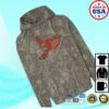 Luke Grimes Music Merch Shop Red Bird Camo Hoodie