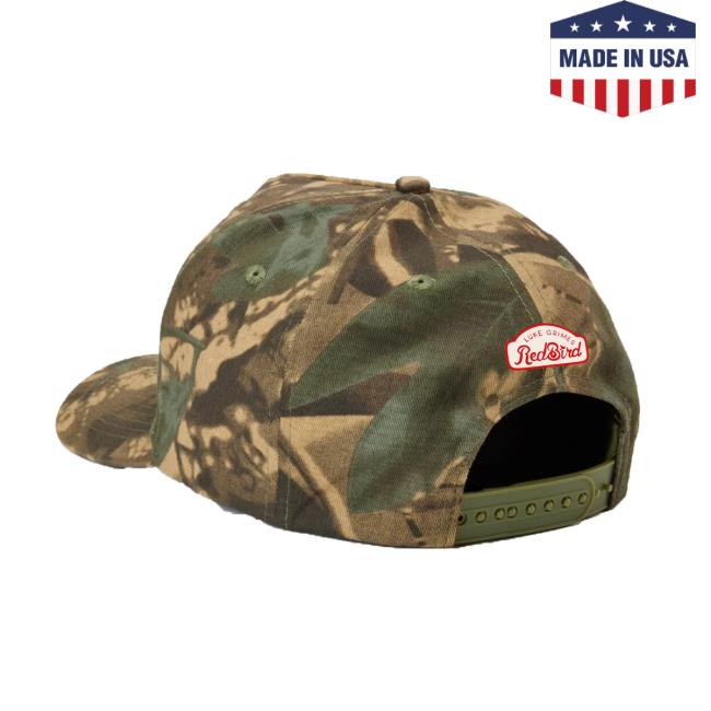 Luke Grimes Store Merch Red Bird Camo Hat
