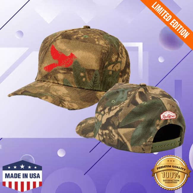 Luke Grimes Store Merch Red Bird Camo Hat
