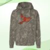 Luke Grimes Store Merch Red Bird Camo Hoodie