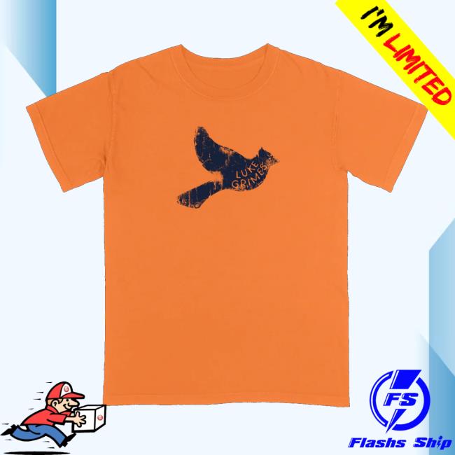 Luke Grimes Store Merch Red Bird Shirt Orange