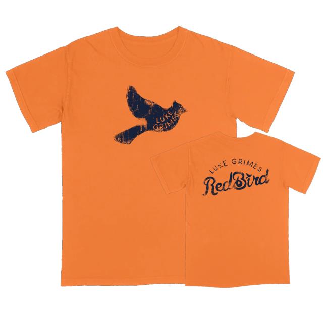 Luke Grimes Store Merch Red Bird Shirt Orange