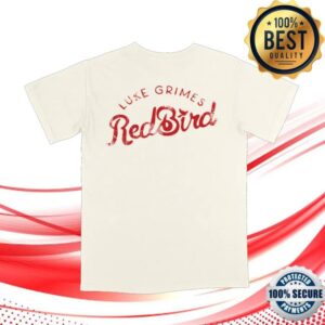 Luke Grimes Store Merch Red Bird Shirt Sand