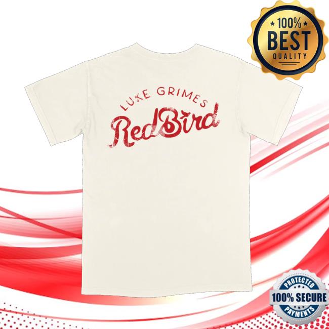 Luke Grimes Store Merch Red Bird Shirt Sand