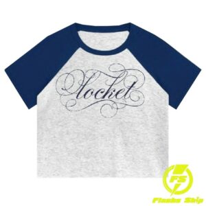 kenny Madison Beer Merch Store Locket Angel Wings Raglan Tee