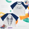 kenny Madison Beer Merch Store Locket Angel Wings Raglan Tee0