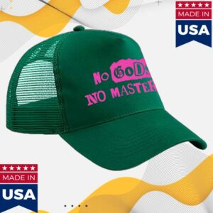 Manhead Merch No Gods No Masters Trucker Cap
