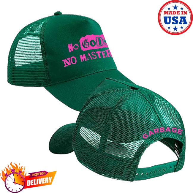 Manhead Merch No Gods No Masters Trucker Cap