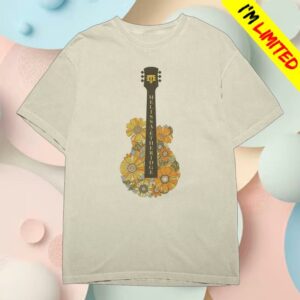 Melissa Etheridge Store Merch Shop Flower Guitar Tee