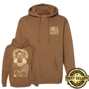 Miss Jill Scott Merch Shop Store Twtmc Brown Monochrome Hoodie