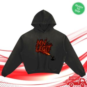 Mn Legit Merch Shop Store Legit Flame Hoodie