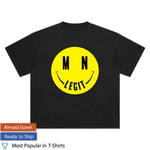 Mn Legit Merch Shop Store Mn Legit Smile Tee