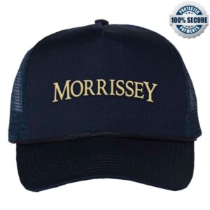 Morrissey Store Merch Logo Hat Navy